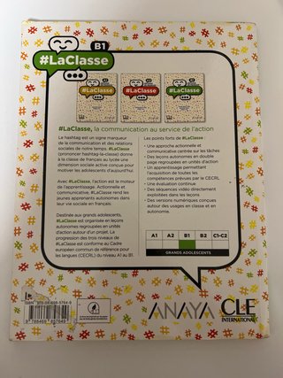 #LaClasse méthode de français, B1