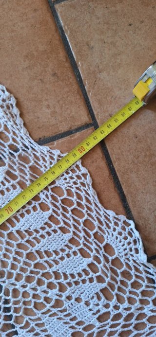 Tovaglietta pizzo fatta a mano