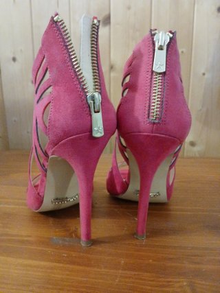 Scarpe con tacco donna fucsia