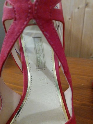 Scarpe con tacco donna fucsia
