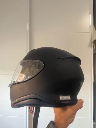 Casco Shoei NXR Negro Mate Talla S