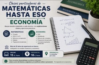 CLASES PARTICULARES DE MATEMÁTICAS | ECONOMIA