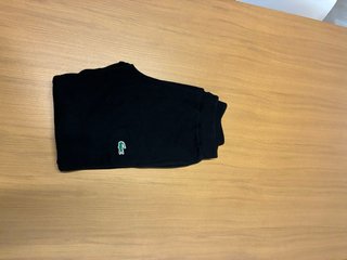 Sudadera Lacoste Negra con Cremallera