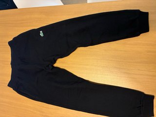 Sudadera Lacoste Negra con Cremallera