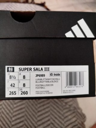 Zapatillas Adidas Super Sala III Azul