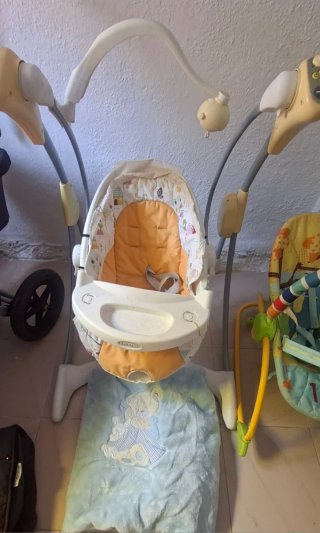 Lote Bebé: Silla Coche, Hamaca, Silla Paseo