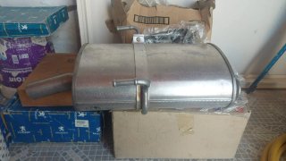 Tubo de escape Peugeot 406