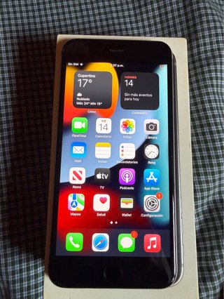 iPhone 6s Plus 16GB plata