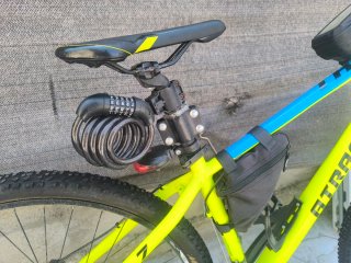 Bicicleta Atractor Trail 3.7 Amarilla