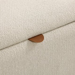 Banqueta Pie de Cama Maniko Beige