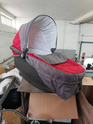 Carro de bebé plegable