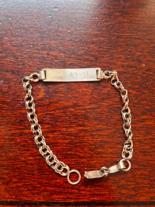 Pulsera esclava plata YOLANDA