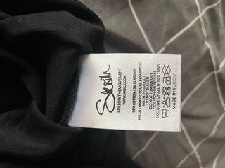 Camiseta SikSilk Negra Talla M