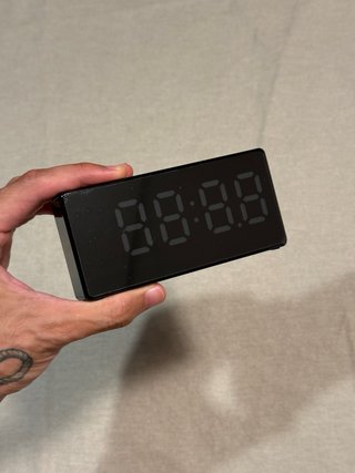 Reloj Despertador con Cámara Espía Oculta HD wifi
