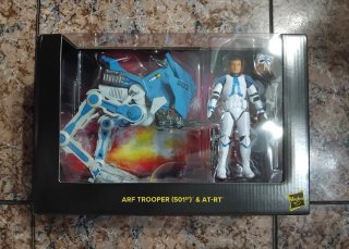 Star Wars ARF Trooper 501st & AT-RT Black Series