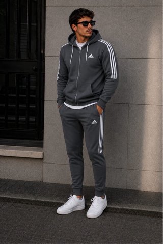 Chándal Adidas Gris Tallas S-XXL