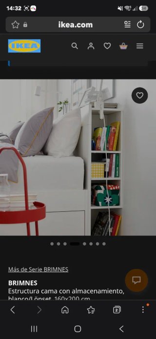 !!!URGEEE!!aa 2 Camas IKEA BRIMNES 160x200 con caj