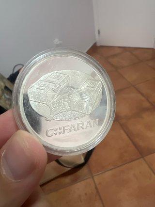 Moneda de plata 40 gr