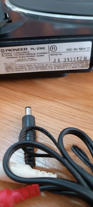 Tocadiscos Pioneer Negro