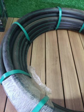 Aqua Control 62525 - Tubería riego de 25 mm, Negro