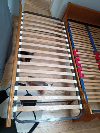 Cama nido de madera con cama extraíble 200x100