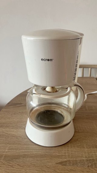 Cafetera Blanca Ecron