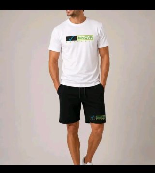 Completo Givova T-shirt e pantaloncino uomo