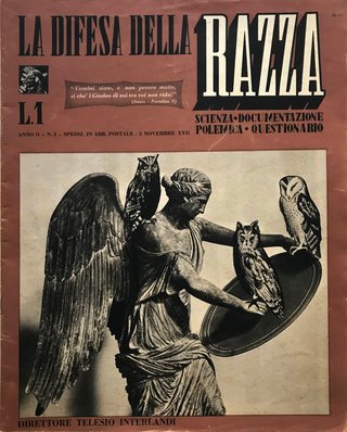 La Difesa della Razza N.1 Anno II
