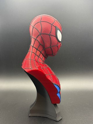 Busto Spiderman 3D Marvel 20cm