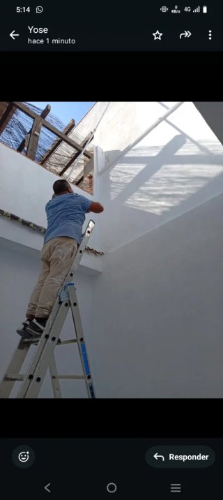 Pintura blanca para interiores