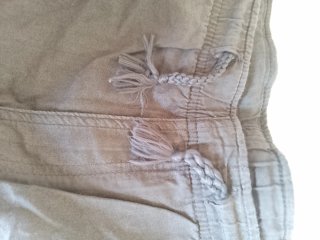 Pantaloni cargo grigi/marrone uomo