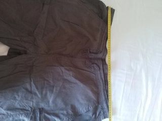 Pantaloni cargo grigi/marrone uomo