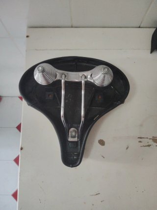Asiento Bici Vintage Negro