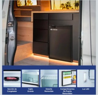 Nevera portátil eléctrica 65L