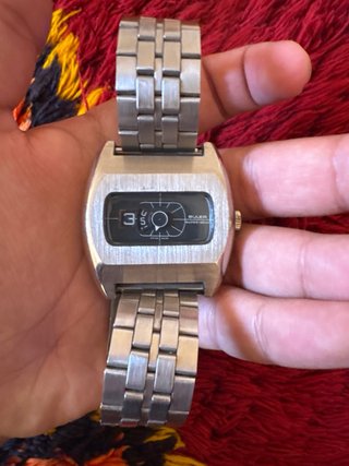 Reloj Buler Super-Nova Jump Hour Vintage 70s