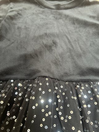 Vestido niña 10 años negro