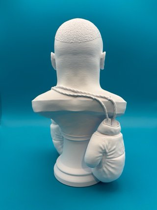 Busto 3D Mike Tyson - Altezza 25cm