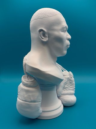 Busto 3D Mike Tyson - Altezza 25cm