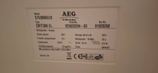Accesorio Frigorífico AEG Electrolux Santo