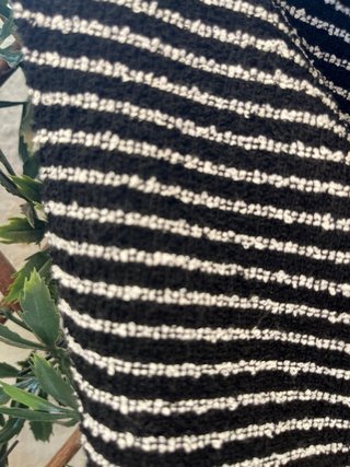 Top Zara Rayas Plateadas Talla S