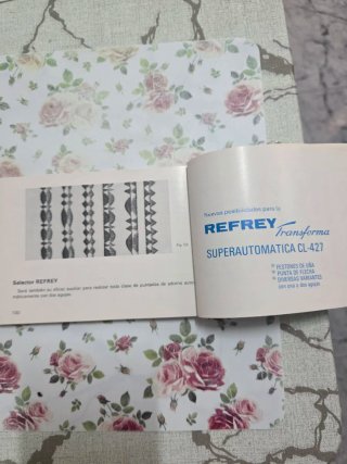 Manual Refrey 417, 427 Zig-Zag Automática