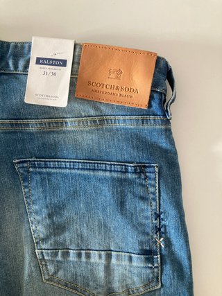Scotch & Soda Ralston. Pantalón vaquero azul. W31