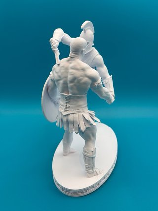 Busto 3D Troy Brad Pitt 25cm