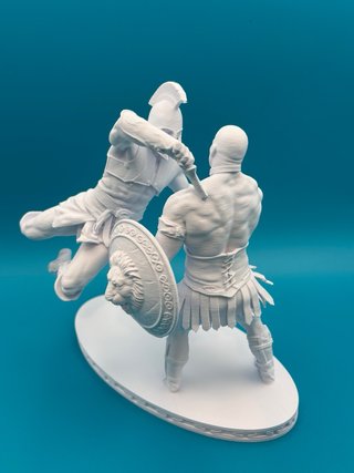 Busto 3D Troy Brad Pitt 25cm