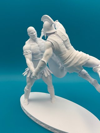 Busto 3D Troy Brad Pitt 25cm