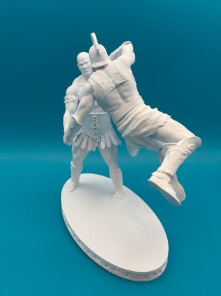 Busto 3D Troy Brad Pitt 25cm