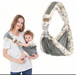 Mochila Portabebé Camuflaje