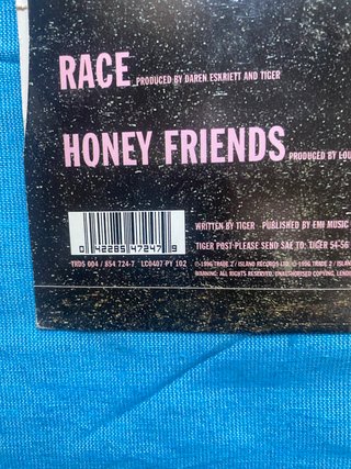 Tiger - Single 7 Race 1996