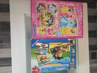 Lote de 7 Puzzles Infantiles Disney y más