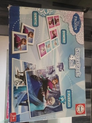 Lote de 7 Puzzles Infantiles Disney y más
